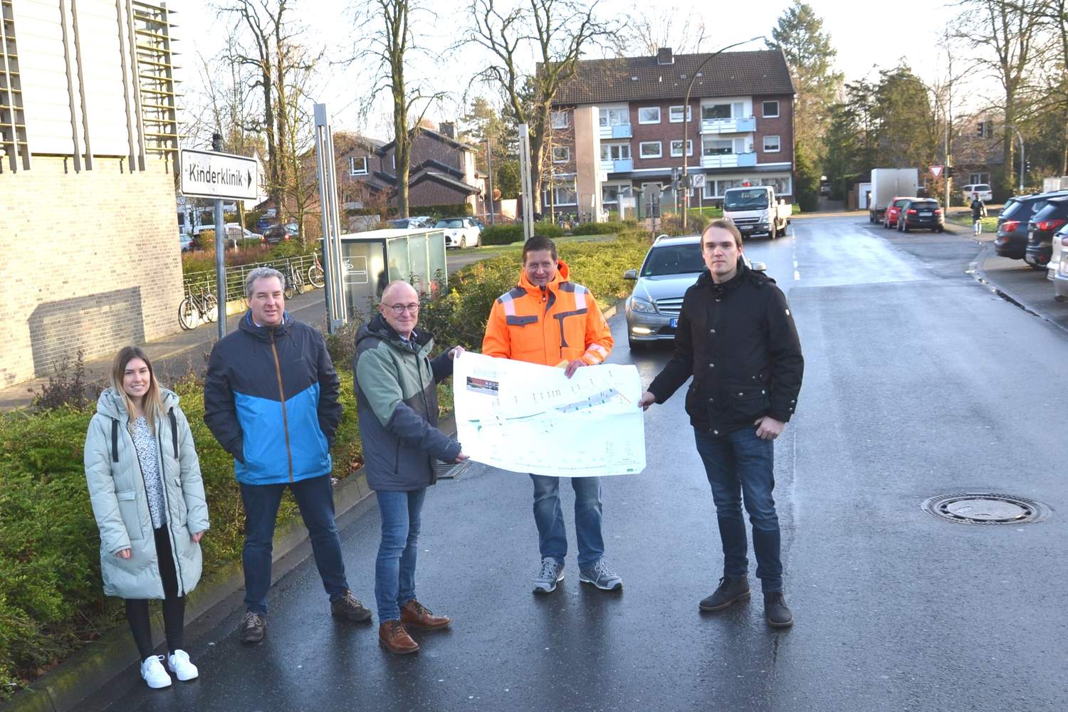 Baubeginn RobertKochStraße St. FranziskusHospital und Stadtpark bald besser verbunden Baubeginn RobertKochStraße St. FranziskusHospital und Stadtpark bald besser verbunden